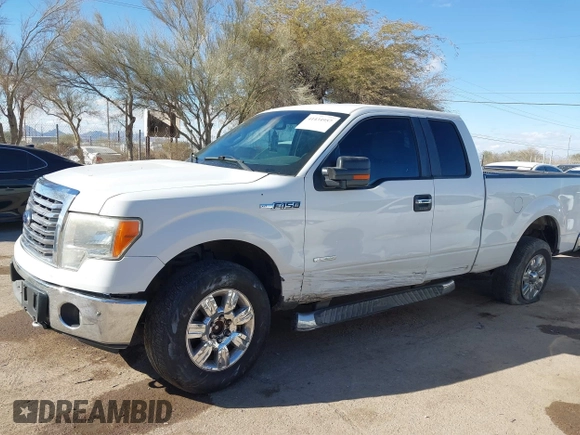 2012 Ford F-150 XL with VIN 1FTFX1ET8CFD06797, listed as a IAAI auction lot 41434957 with 194,993 mi miles. Bid and sale history available at carsss.com. Image 6.