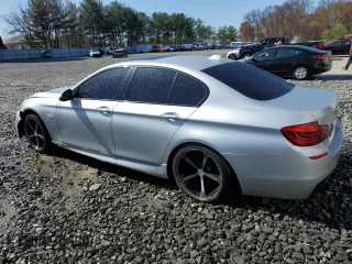 2014 BMW 5 Series 535d xDrive с VIN WBAFV3C5XEDZ33566, выставлен на аукционе Copart как лот 52250545 с пробегом 155 162 миль миль и Списание • Salvage title. История ставок и продаж доступна на DreamBid. Изображение 2.