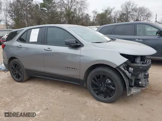 2024 Chevrolet Equinox LS with VIN 3GNAXHEG4RL293817, listed as a IAAI auction lot 41531442 with 21,063 mi miles. Bid and sale history available at carsss.com. Image 1.