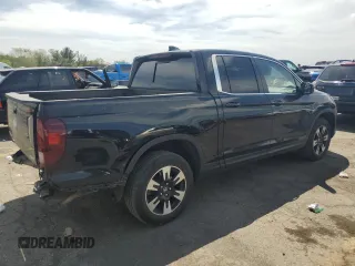 2020 Honda Ridgeline RTL with VIN 5FPYK3F58LB023282, listed as a Copart auction lot 53871545 with 69,653 mi miles and Salvage title. Bid and sale history available at DreamBid. Image 3.