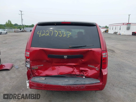 2009 Dodge Grand Caravan SE with VIN 2D8HN44E19R533142, listed as a IAAI auction lot 42277333 with 201,081 mi miles and . Bid and sale history available at DreamBid. Image 17.