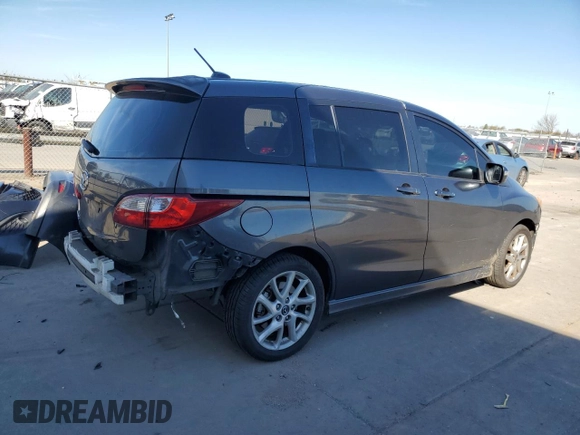 2013 Mazda 5 Touring with VIN JM1CW2CL2D0159282, listed as a Copart auction lot 47303335 with 145,214 mi miles and Salvage Title. Bid and sale history available at carsss.com. Image 3.