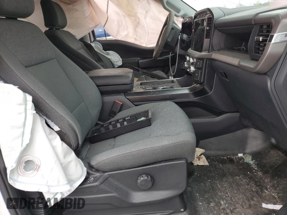 2024 Ford F-150 with VIN 1FTFW1FD4RFB40135, listed as a Copart auction lot 51074655 with Not provided miles and Salvage title. Bid and sale history available at DreamBid. Image 7.