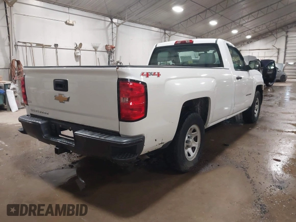 2015 Chevrolet Silverado 1500 Work Truck with VIN 1GCNKPEH9FZ363831, listed as a IAAI auction lot 41368070 with 104,650 mi miles. Bid and sale history available at carsss.com. Image 4.