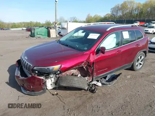 2019 Jeep Cherokee Limited with VIN 1C4PJMDN0KD299607, listed as a IAAI auction lot 42158424 with 80,014 mi miles and . Bid and sale history available at DreamBid. Image 2.