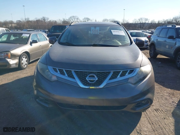 2014 Nissan Murano SL with VIN JN8AZ1MU3EW413892, listed as a IAAI auction lot 41418313 with 156,898 mi miles. Bid and sale history available at carsss.com. Image 6.