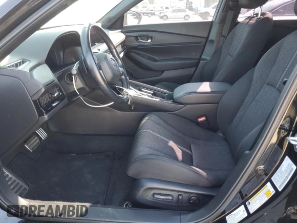 2023 Honda Accord Sport with VIN 1HGCY2F57PA021258, listed as a Copart auction lot 62952525 with 21,957 mi miles and Salvage title. Bid and sale history available at DreamBid. Image 7.