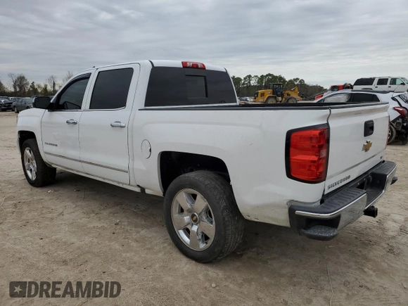 2017 Chevrolet Silverado 1500 LTZ with VIN 3GCPCSEC8HG285929, listed as a Copart auction lot 88363455 with Not Provided miles and Salvage Title. Bid and sale history available at DreamBid. Image 2.