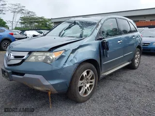 2008 Acura MDX Tech Pkg with VIN 2HNYD28358H503767, listed as a IAAI auction lot 41109818 with 110,531 mi miles. Bid and sale history available at carsss.com. Image 2.