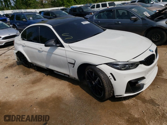 2018 BMW M3 z VIN WBS8M9C57J5J79220, wystawiony jako Copart lot #56683123 z przebiegiem 37 456 mil mil oraz . Historia ofert i sprzedaży dostępna na DreamBid. Obrazek 4.