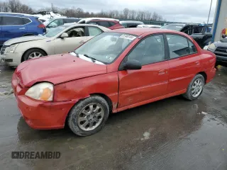 2004 Kia Rio with VIN KNADC125246337762, listed as a Copart auction lot 81980194 with 81,389 mi miles and Salvage Title. Bid and sale history available at carsss.com. Image 1.