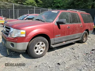 2007 Ford Expedition EL SSV with VIN 1FMFK16577LA06265, listed as a Copart auction lot 62754944 with 0 mi miles and Non Repairable. Bid and sale history available at carsss.com. Image 1.
