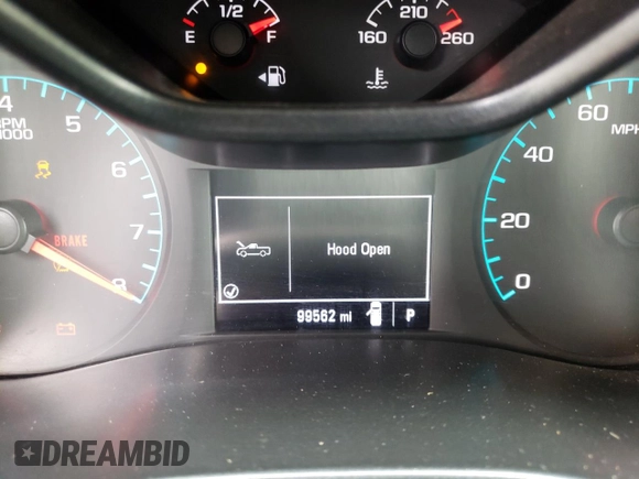 2019 Chevrolet Colorado 2WD Work Truck z VIN 1GCGSBEN1K1175038, wystawiony jako Copart lot #46954625 z przebiegiem 99 562 mil mil oraz Szkoda całkowita • Salvage title. Historia ofert i sprzedaży dostępna na DreamBid. Obrazek 9.
