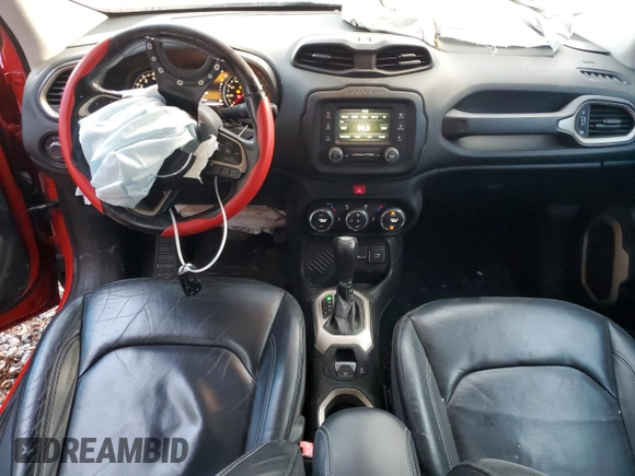 2016 Jeep Renegade Limited with VIN ZACCJADT9GPC84446, listed as a Copart auction lot 52885155 with 145,735 mi miles and Salvage Title. Bid and sale history available at DreamBid. Image 8.