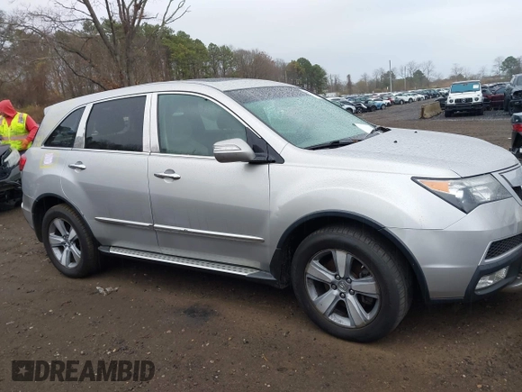 2013 Acura MDX Tech Pkg with VIN 2HNYD2H38DH500999, listed as a IAAI auction lot 40937213 with 138,336 mi miles. Bid and sale history available at carsss.com. Image 13.