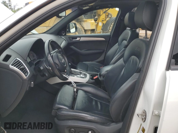 2017 Audi SQ5 Premium Plus with VIN WA1CCAFP0HA090670, listed as a Copart auction lot 59568085 with 106,057 mi miles and Salvage title. Bid and sale history available at DreamBid. Image 7.