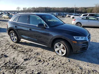 2018 Audi Q5 Premium Plus with VIN WA1BNAFY1J2035076, listed as a Copart auction lot 73202572 with 53,864 mi miles. Bid and sale history available at carsss.com. Image 4.