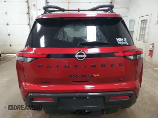 2023 Nissan Pathfinder Rock Creek with VIN 5N1DR3BD7PC231197, listed as a Copart auction lot 51751205 with 71,366 mi miles and Salvage title. Bid and sale history available at DreamBid. Image 6.