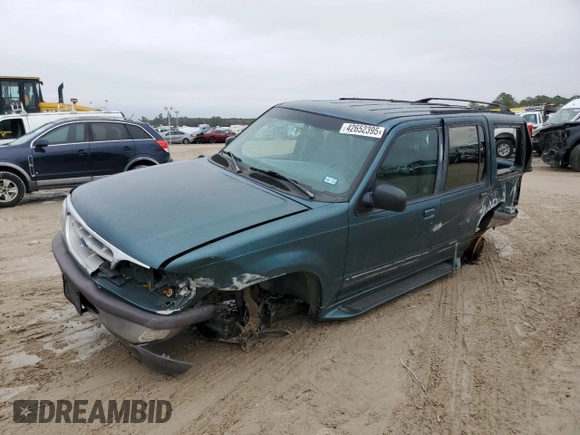 1996 Ford Explorer Eddie Bauer z VIN 1FMDU32X6TZA03546, wystawiony jako Copart lot #42652395 z przebiegiem 54 736 mil mil oraz Czysty tytuł • Clean title. Historia ofert i sprzedaży dostępna na DreamBid. Obrazek 1.