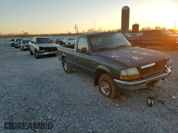 1998 Ford Ranger XL with VIN 1FTYR10U1WUC71393, listed as a Copart auction lot 42553905 with 310,525 mi miles and Salvage title. Bid and sale history available at DreamBid. Image 11.