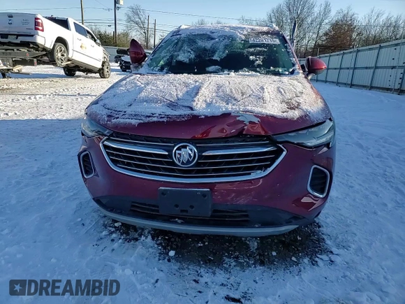 2022 Buick Envision Preferred with VIN LRBAZLR4XND164615, listed as a Copart auction lot 42204715 with 15,832 mi miles and Salvage Title. Bid and sale history available at carsss.com. Image 12.