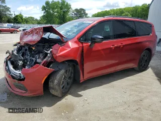 2025 Chrysler Pacifica Limited z VIN 2C4RC1GGXSR508878, wystawiony jako Copart lot #57899955 z przebiegiem 12 466 mil mil oraz Nie do naprawy • Non repairable. Historia ofert i sprzedaży dostępna na DreamBid. Obrazek 1.