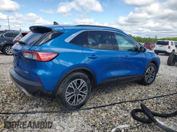 2020 Ford Escape SEL z VIN 1FMCU9H68LUB27229, wystawiony jako Copart lot #58032445 z przebiegiem 95 639 mil mil oraz Czysty tytuł • Clean title. Historia ofert i sprzedaży dostępna na DreamBid. Obrazek 3.