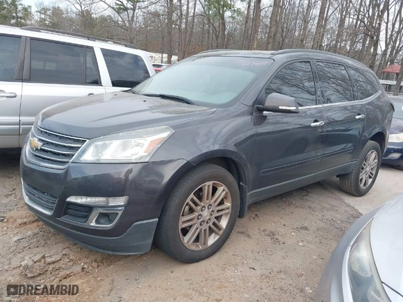 2015 Chevrolet Traverse LT with VIN 1GNKRGKD9FJ337445, listed as a IAAI auction lot 41662804 with 192,924 mi miles. Bid and sale history available at carsss.com. Image 2.
