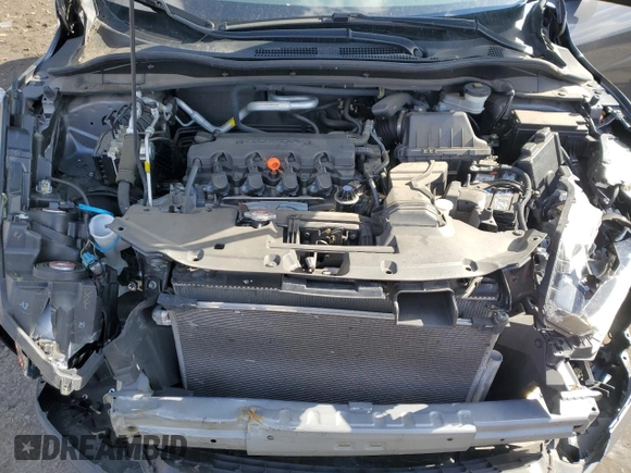 2021 Honda HR-V LX with VIN 3CZRU6H35MM746843, listed as a Copart auction lot 47437435 with 30,652 mi miles and Salvage Title. Bid and sale history available at carsss.com. Image 12.