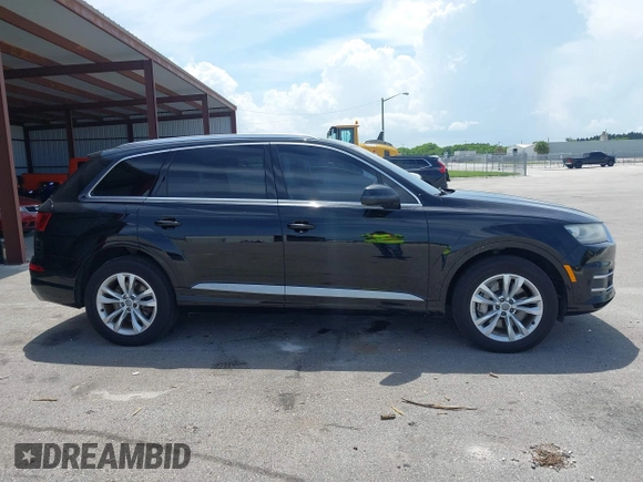 2017 Audi Q7 Premium Plus with VIN WA1LAAF75HD012700, listed as a IAAI auction lot 42696758 with 140,093 mi miles and . Bid and sale history available at DreamBid. Image 13.