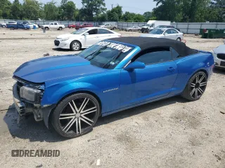 2011 Chevrolet Camaro 1LT z VIN 2G1FB3DD5B9159309, wystawiony jako Copart lot #63992344 z przebiegiem 196 161 mil mil oraz Szkoda całkowita • Salvage title. Historia ofert i sprzedaży dostępna na DreamBid. Obrazek 1.