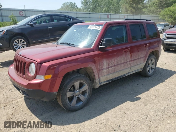 2015 Jeep Patriot Latitude with VIN 1C4NJRFB5FD417017, listed as a Copart auction lot 59879435 with 204,085 mi miles and Clean title. Bid and sale history available at DreamBid. Image 1.