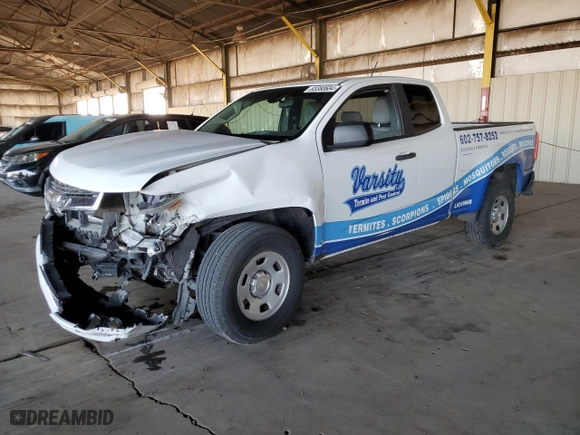 2018 Chevrolet Colorado 2WD Work Truck with VIN 1GCHSBEN6J1135945, listed as a Copart auction lot 83380684 with 153,644 mi miles and Salvage Title. Bid and sale history available at carsss.com. Image 1.