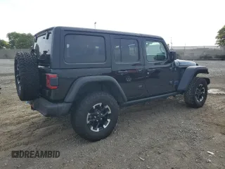 2024 Jeep Wrangler Rubicon z VIN 1C4RJXR6XRW291900, wystawiony jako Copart lot #61682885 z przebiegiem Nie podano mil oraz Szkoda całkowita • Salvage title. Historia ofert i sprzedaży dostępna na DreamBid. Obrazek 3.