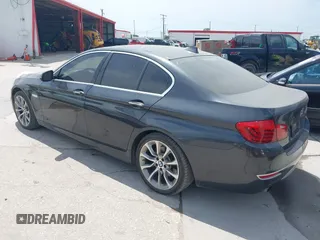 2014 BMW 5 Series 535i with VIN WBA5B1C51ED475795, listed as a IAAI auction lot 42028184 with 119,692 mi miles. Bid and sale history available at carsss.com. Image 3.