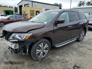 2019 Nissan Pathfinder SL with VIN 5N1DR2MM3KC615848, listed as a Copart auction lot 51683155 with 115,054 mi miles and Clean title. Bid and sale history available at DreamBid. Image 1.