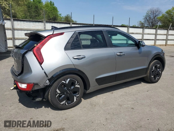 2024 Kia Niro Wind with VIN KNDCR3L11R5121869, listed as a Copart auction lot 55354225 with 23,746 mi miles and Clean Title. Bid and sale history available at DreamBid. Image 3.