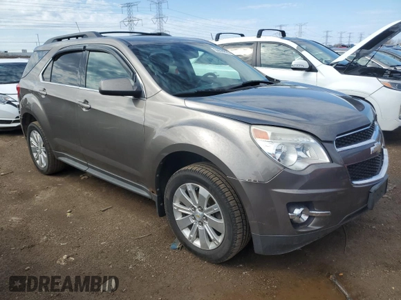 2011 Chevrolet Equinox LT w/2LT with VIN 2CNFLNE52B6201164, listed as a Copart auction lot 50898835 with 104,743 mi miles and Salvage Title. Bid and sale history available at carsss.com. Image 4.