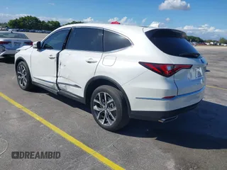 2023 Acura MDX w/Technology Package with VIN 5J8YD9H49PL005534, listed as a IAAI auction lot 41597347 with 14,950 mi miles. Bid and sale history available at carsss.com. Image 3.