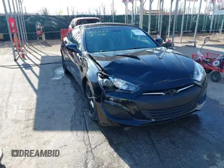 2013 Hyundai Genesis Coupe R-Spec with VIN KMHHT6KD8DU107109, listed as a IAAI auction lot 41881177 with 83,774 mi miles and . Bid and sale history available at DreamBid. Image 1.