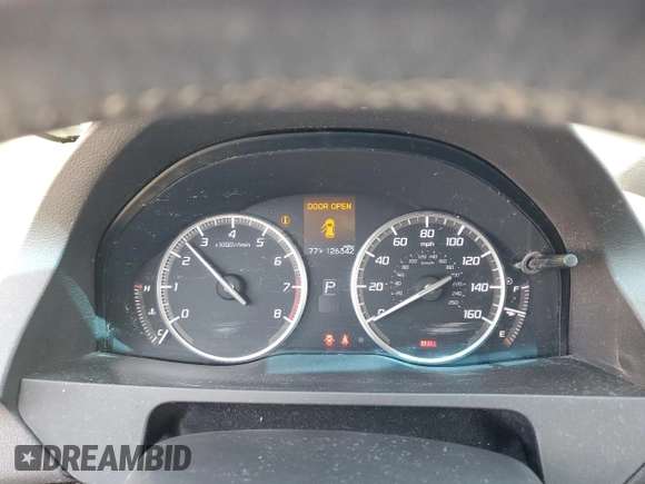 2013 Acura RDX Tech Pkg with VIN 5J8TB3H52DL002380, listed as a Copart auction lot 52009355 with 126,342 mi miles and Salvage Title. Bid and sale history available at carsss.com. Image 9.
