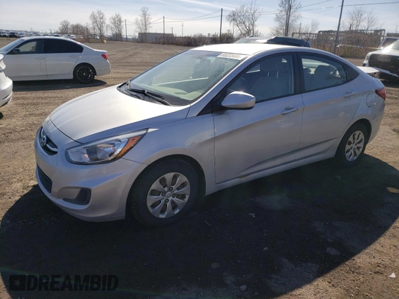 2016 Hyundai Accent SE with VIN KMHCT4AEXGU959149, listed as a Copart auction lot 55223405 with 51,794 mi miles and Salvage title. Bid and sale history available at DreamBid. Image 1.
