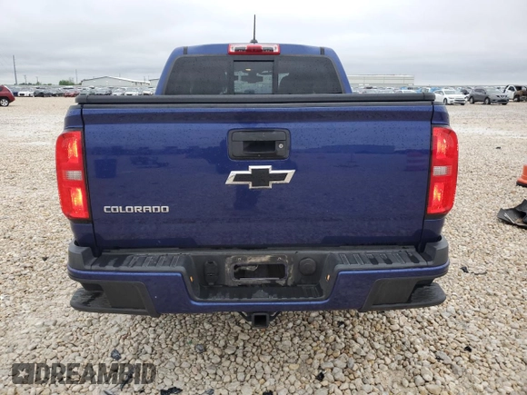 2016 Chevrolet Colorado 4WD Z71 with VIN 1GCGTDE3XG1331575, listed as a Copart auction lot 51547595 with 79,709 mi miles and Salvage Title. Bid and sale history available at carsss.com. Image 6.