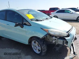 2017 Ford Fiesta SE with VIN 3FADP4BJ7HM150339, listed as a IAAI auction lot 42007084 with 109,334 mi miles. Bid and sale history available at carsss.com. Image 6.