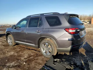 2025 Honda Pilot EX-L with VIN 5FNYG1H44SB063991, listed as a Copart auction lot 47678335 with 5 mi miles and Salvage Title. Bid and sale history available at carsss.com. Image 2.