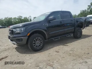 2020 Ford Ranger XL with VIN 1FTER4FH7LLA76074, listed as a Copart auction lot 59269115 with 43,979 mi miles and Salvage title. Bid and sale history available at DreamBid. Image 1.