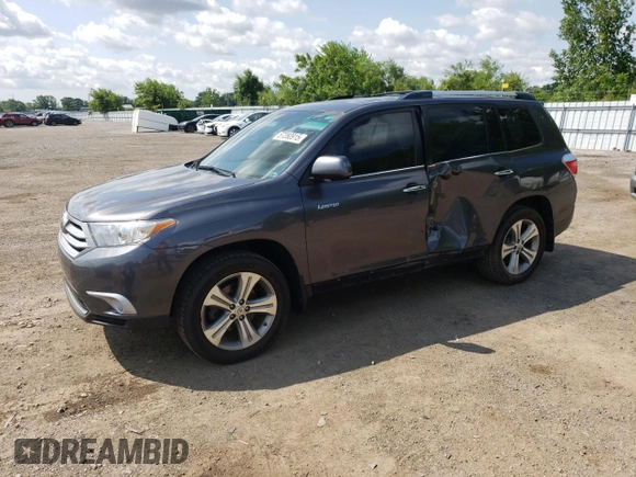 2012 Toyota Highlander Limited z VIN 5TDDK3EH3CS117200, wystawiony jako Copart lot #57280915 z przebiegiem 231 239 mil mil oraz Szkoda całkowita • Salvage title. Historia ofert i sprzedaży dostępna na DreamBid. Obrazek 1.