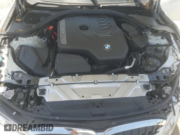 2022 BMW 3 Series 330i with VIN 3MW5R1J06N8C53916, listed as a Copart auction lot 57076285 with 64,150 mi miles and Non repairable. Bid and sale history available at DreamBid. Image 11.