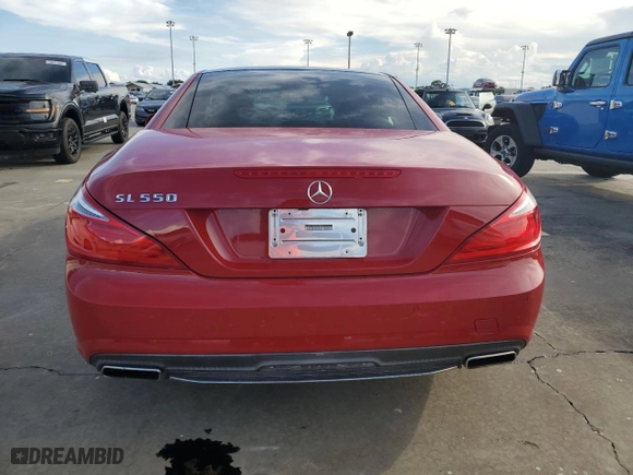 2013 Mercedes-Benz SL-Class SL 550 with VIN WDDJK7DA5DF019307, listed as a Copart auction lot 73842824 with 0 mi miles and Non Repairable. Bid and sale history available at carsss.com. Image 6.