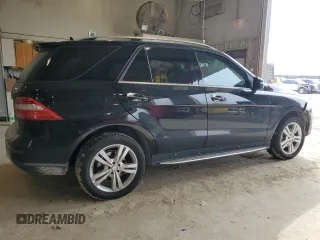 2013 Mercedes-Benz M ML 350 with VIN 4JGDA5HB6DA171820, listed as a Copart auction lot 47436725 with 117,076 mi miles and Salvage Title. Bid and sale history available at carsss.com. Image 3.